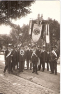 FRIEDBERG Hessen Schützenverein Gegründet 1906 Original Private Fotokarte Ungelaufen Schützenkönig Mit Kette - Friedberg