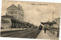 CPA BEAUNE - La Gare Coté Voie (211242) - Beaune