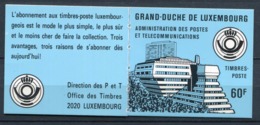 LUXEMBOURG - CARNET N° C1106 DE 1986 - LUXE - Carnets