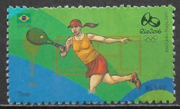 Brazil 2015. Scott #3318i (U) Women's Tennis, Summer Olympics - Usati