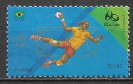 Brazil 2015. Scott #3318n (U) Handball, Summer Olympics - Gebraucht