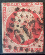 FRANCE 1854 - Canceled - YT 17A - 80c - 1853-1860 Napoléon III.