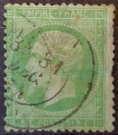 FRANCE 1862 - Canceled - YT 20 - 5c - 1862 Napoleon III