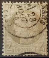 FRANCE 1872 - Canceled - YT 52 - 4c - 1871-1875 Ceres