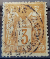 FRANCE 1878 - Canceled - YT 86 - 3c - 1876-1898 Sage (Type II)