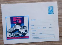 ROUMANIE, Camion, Camions, Camionette, Entier Postal Neuf émis En 1973 - LKW