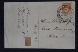 Denmark 1935 Kugleposten Postcard  Post Pakke - Covers & Documents