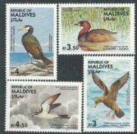 MALDIVES, Audubon,birds,vogels,vögel,oiseaux,pajaros,uccelli,aves, Yvert 989/92. MNH, ** - Altri & Non Classificati