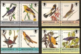 MONTSERRAT, Audubon,birds,vogels,vögel,oiseaux,pajaros,uccelli,aves, Yvert N°588/95. MNH, ** - Autres & Non Classés