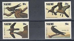 NAURU, Audubon,birds,vogels,vögel,oiseaux,pajaros,uccelli,aves, Yvert N°311/14. MNH, ** - Other & Unclassified