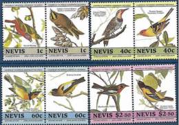 NEVIS, Audubon,birds,vogels,vögel,oiseaux,pajaros,uccelli,aves, Yvert N°291/98. MNH, ** - Autres & Non Classés