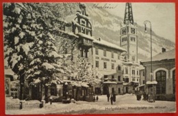 HOFGASTEIN, HAUPTPLATZ IM WINTER - Bad Hofgastein