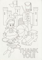 Ireland - Kiddy Colour Card: Thank You, Toys - Postal Stationery Card MNH ** - Enteros Postales