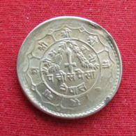 Nepal 25 Paisa  1976 Wºº - Népal