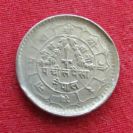 Nepal 25 Paisa  1979 Wºº - Népal