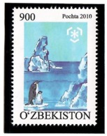 Uzbekistan 2010. Protect Polar Regions. 1v: 900  Michel # 917 - Uzbekistán