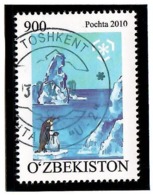 Uzbekistan 2010. Protect Polar Regions. 1v: 900  Michel # 917  (oo) - Uzbekistan