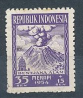 Indonésie, Indonesia, 1954 Volcan Merapi. - Volcanos