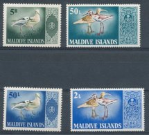 1968, Maldives, Timbres Neufs -oiseaux, Birds. - Zonder Classificatie