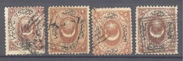 Turquie: Yvert Taxe N° 5-7-8-9 - Postage Due