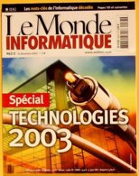 Le Monde Informatique N° 963 S - 13/12/2002 (BE+) - Informatica