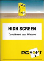 High Screen - Complément Pour Windows (1992, TBE+) - Informatik