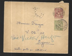 Monaco Lettre Du 02 02 1905 Pour Lyon  '(  France) Affranchissement 15 C - Covers & Documents