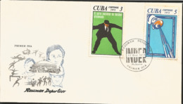 V) 1972 CARIBBEAN, SPORTS SUMMARY, AMATEUR BASEBALL CHAMPIONSHIPS, TOURNAMENT, CENTRAL AMERICAN AND CARIBBEAN FENCING TO - Storia Postale