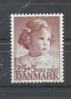 DINAMARCA  YVERT  337    MNH  ** - Nuovi