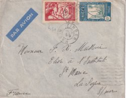 NIGER 1939    PLI AERIEN DE ZINDER - Briefe U. Dokumente