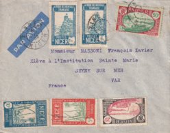 NIGER 1939    PLI AERIEN DE ZINDER - Storia Postale