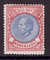 Niederlande 29 Ungebraucht König Willem 2,50 G (21915) - Neufs