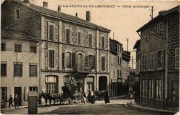 CPA St-LAURENT De CHAMOUSSET-Hotel Principal (235960) - Saint-Laurent-de-Chamousset