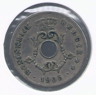 LEOPOLD II  * 10 Cent 1905 Vlaams * Nr 9955 - 10 Cent