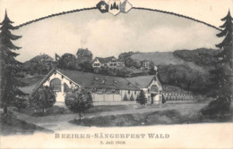 Wald  Sängerfest  1908 - Wald