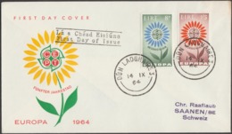 Irlande 1964 Y&T / Michel 167/8. Europa FDC. Michel 14 € - Lettres & Documents