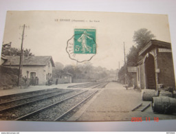 C.P.A.- Le Genest (53) - La Gare - 1916 - SUP (Z85) - Le Genest Saint Isle