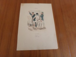 Planche N° 41245 " A Bord , Les Rations " ( 31 X 22 Cm ) - Prints & Engravings