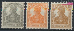 Deutsches Reich 98-100 (kompl.Ausg.) Postfrisch 1916 Germania Wz 1 (9305012 - Unused Stamps