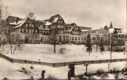 Germany - Postcard Used 1966 - Winter Sports Field Schierke - "Heinrich Heine" Hotel - 2/scans - Schierke
