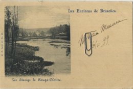 Les Environs De Bruxelles : Les Etangs De Rouge-Cloitre      ( Ecrit 1899 Avec Timbre ) - Ohne Zuordnung