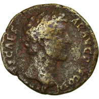 Monnaie, Marc Aurèle, As, Roma, Rare, TB, Cuivre, RIC:1255 - Les Antonins (96 à 192)