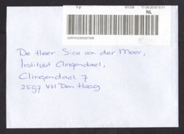 Netherlands: Registered Cover, 2019, ATM Machine Label, 8.45 Euro Rate (minor Damage, See Scan) - Storia Postale