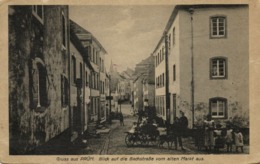 PRÜM, Blick Auf Die Bachstraße, Kinder Auf Einem Hundewagen (1910) AK - Pruem