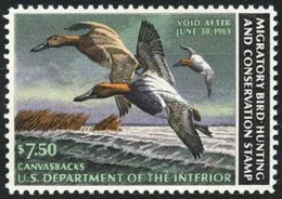 US RW49 XF  Mint NH   Stamp From 1982 - Duck Stamps