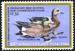 US RW51 VF  Mint NH   Stamp From 1984 - Duck Stamps