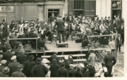 PONTIVY **** LA MUSIQUE MUNICIPALE EN 1936 **** CARTE PHOTO **** - Pontivy