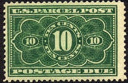 US JQ4   Mint NH Parcel Post Postage Due From 1913 - Paquetes & Encomiendas