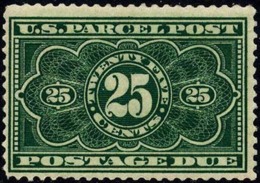 US JQ5   Mint NH Parcel Post Postage Due From 1913 - Paketmarken