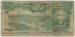 Angola - 50 Escudos - 15.08.1956 - Pick 88 - Série 9 JM - Henrique De Carvalho - PORTUGAL - Angola